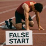 陸上競技では、何回フライングすると失格になる？